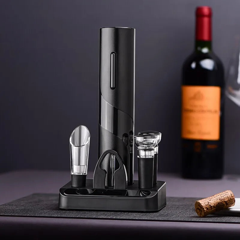 ABRIDOR DE VINHO ELÉTRICO, SACADOR DE ROLHAS AUTOMÁTICO, EXPERIÊNCIA ELEGANTE PARA EVENTOS E ENCONTROS CASUAIS